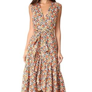 Rebecca Taylor Sleeveless Moonlight Pop Dress Sz0